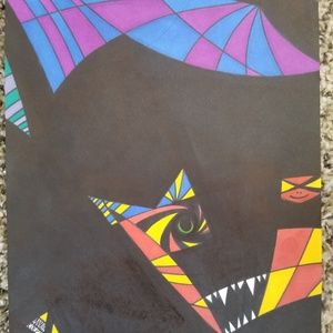 Original sharpie art 8×10" paper